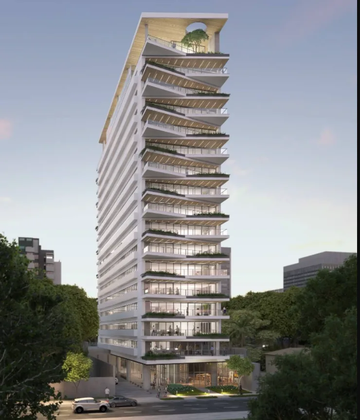 Oscar dos Santos Emboaba — Edifício corporativo em Pinheiros, São Paulo